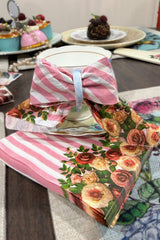 Border Bunches Small Paper Napkins - 20 pack