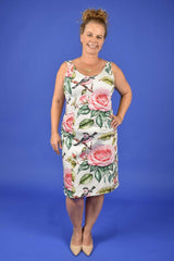 Annah Stretton cotton event dress – mother of the bride outfit