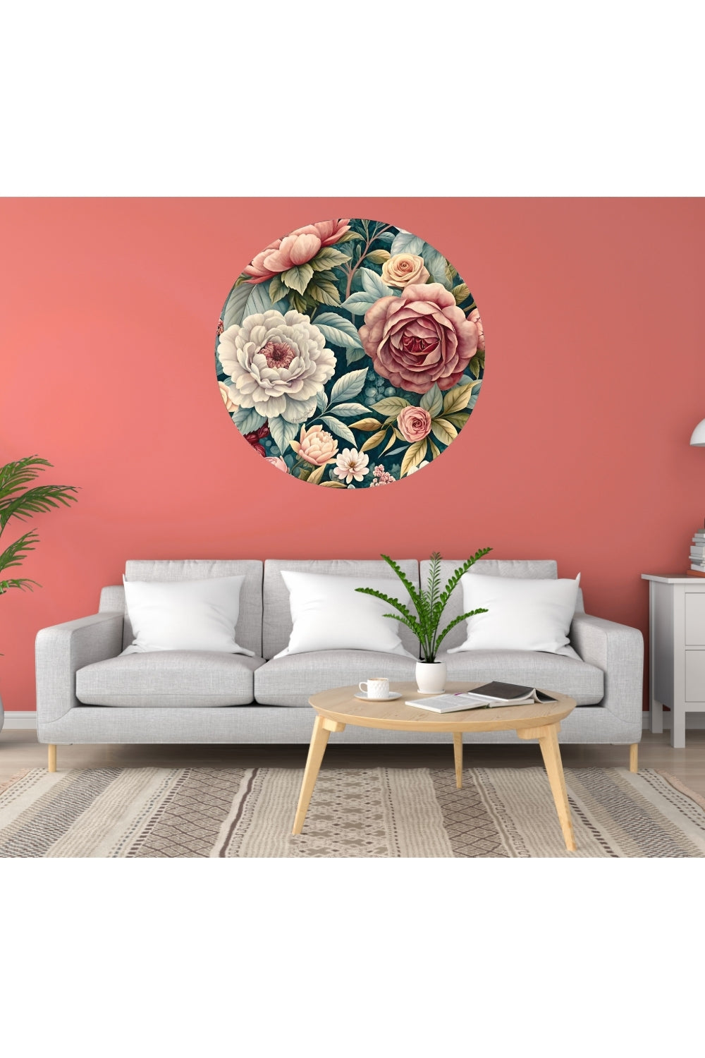 Circle Mural - Spring Serenade