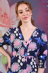 Sugar Jax Dress - Navy