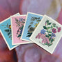 Swedish Dish Cloths - 4 pack - Vintage Flowers