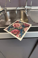 Swedish Dish Cloths - Inherited Rose