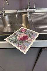 Swedish Dish Cloths - Inherited Rose