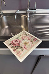 Swedish Dish Cloths - Peony Sonata