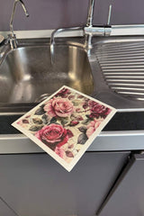 Swedish Dish Cloths - Peony Sonata