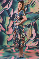 Sybil Dress - Anemone Winter