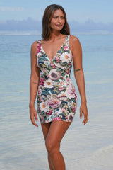 Lily Swim Dress - Petal Play