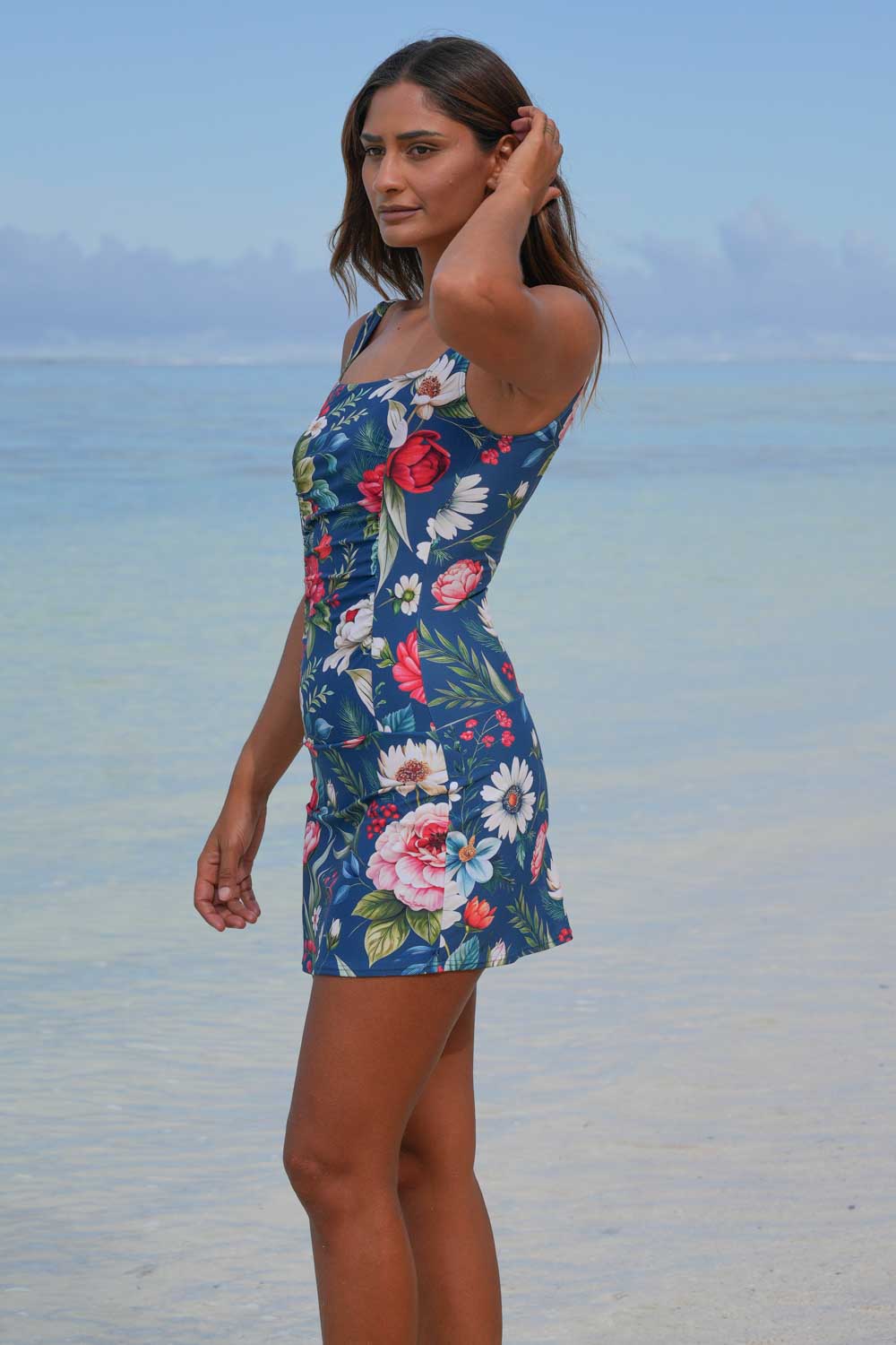 Annah Stretton Petal Parade swim dress style bather