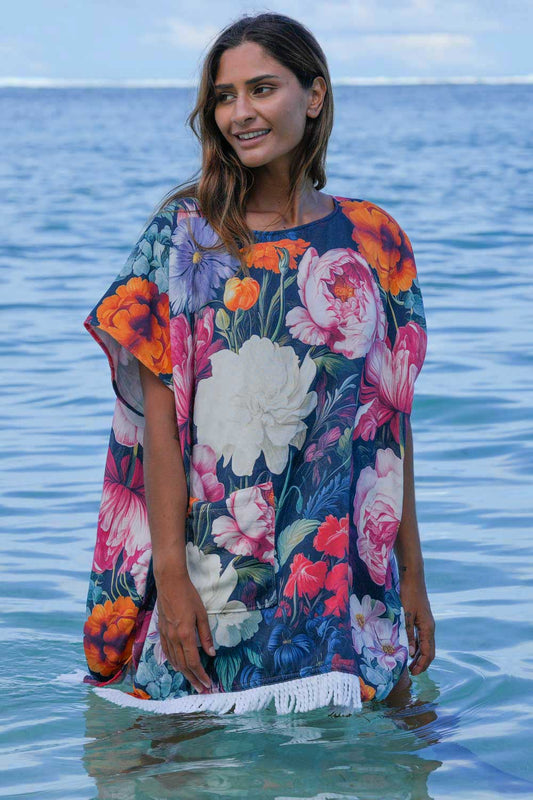 AS Towel Poncho - Midnight Waltz