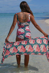 Cotton Wrap - Vintage Peonies