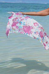Cotton Wrap - White Petal Chorus