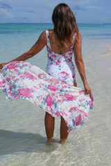 Cotton Wrap - White Petal Chorus