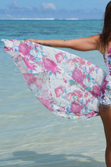 Cotton Wrap - White Petal Chorus