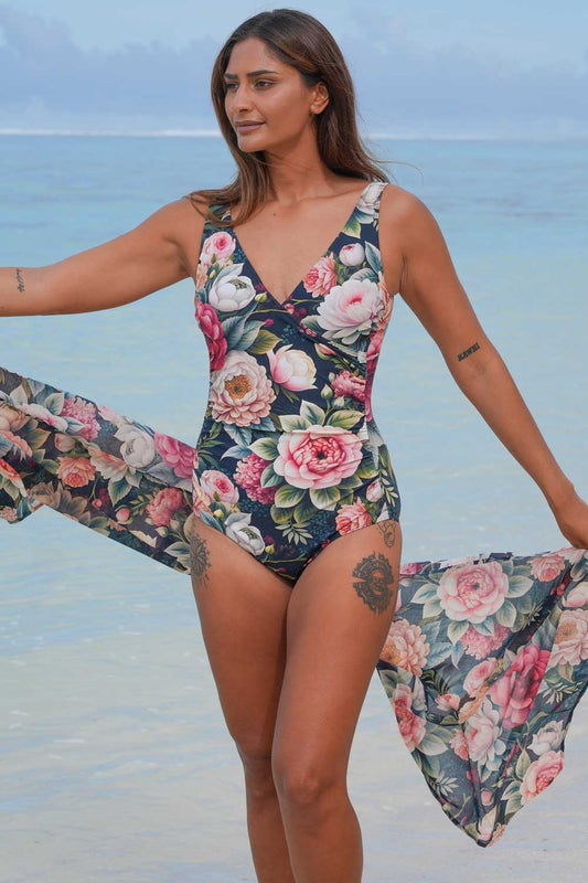 Lily Bather Garden Huntress Annah Stretton one piece swimsuit