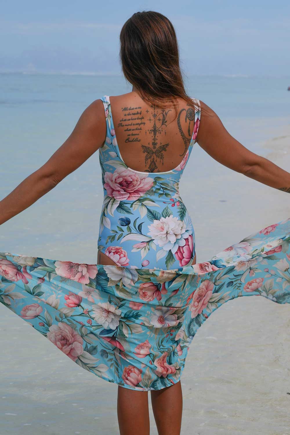 Rosetta floral swimsuit womens NZ swimwear