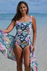 Cotton Wrap - Navy Reverie