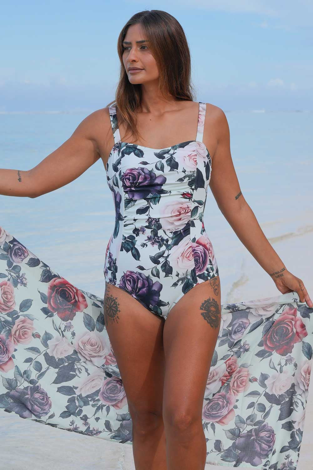 Mavis Tankini Poetic Bloom Annah Stretton swimwear