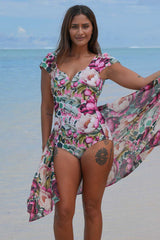 Mia Bather Crimson Grace Annah Stretton one piece swimsuit