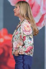 Talia Blouse - Petal Play