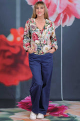 Talia Blouse - Petal Play