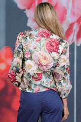 Talia Blouse - Petal Play