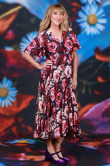 Mother of the bride floral dress Annah Stretton