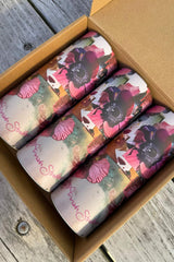 Tissue Cylinder 3 Pack - Flowers and Crosses