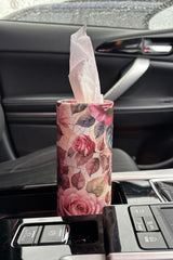 Tissue Cylinder 3 Pack - Heart Rose