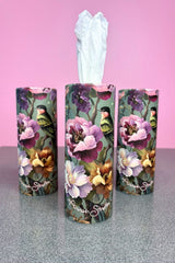 Tissue Cylinder 3 Pack - Peony Aviary