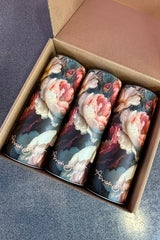 Tissue Cylinder 3 Pack - Faded Wallpaper