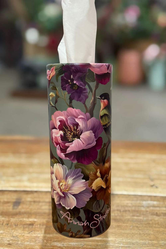 Tissue Cylinder 3 Pack - Peony Aviary