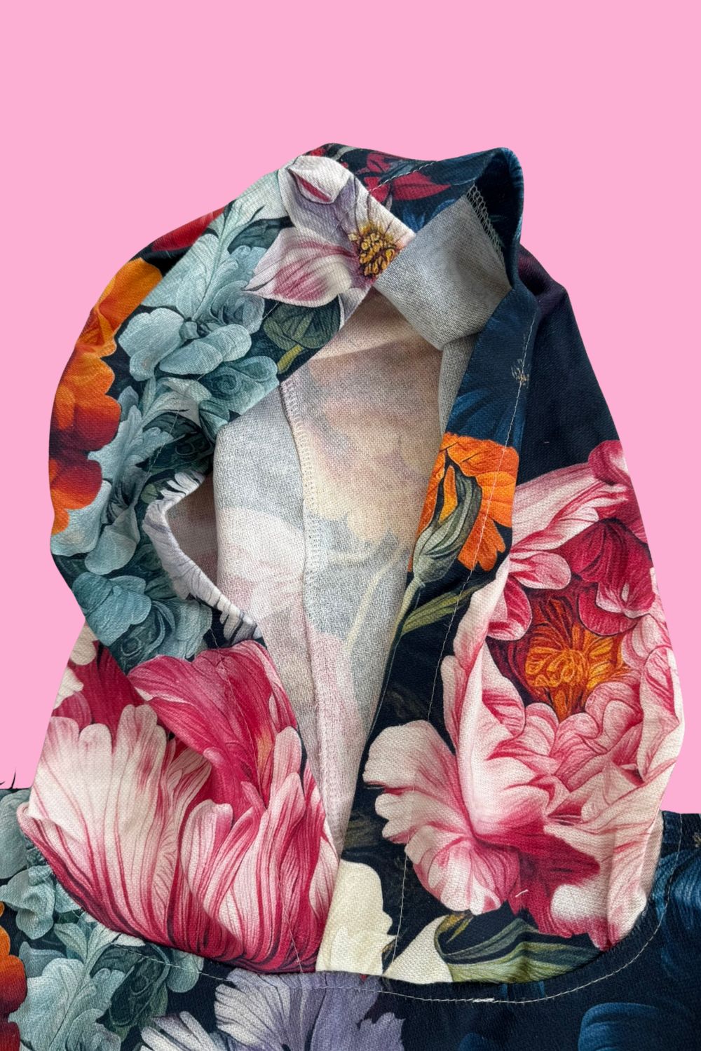 Quick-Dry Cotton Poncho with Hood and Pocket