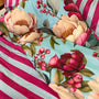 Cotton - Tri Pillow Case - Crimson Whisper