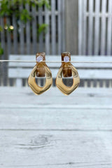 Twiggy Hoops - Gold