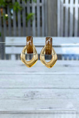 Twiggy Hoops - Gold