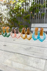 Twiggy Hoops - Green