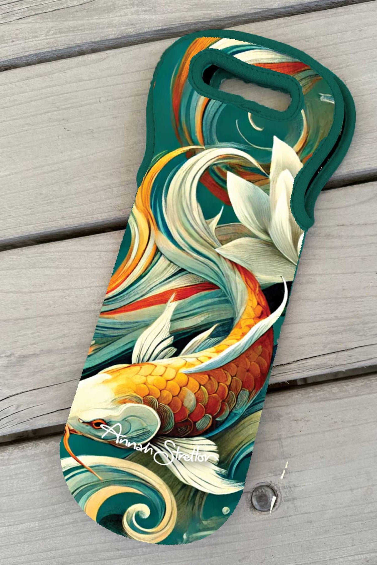 AS Neoprene Wine Bag - Carp Fish | PRE ORDER EARLY JUNE