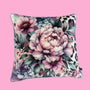 AS Floral Velvet Cushion - Feline Grace
