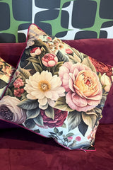 AS Floral Velvet Cushion - Petal Play