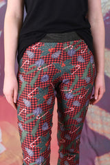 Vita Holly Pants - Red and Black Holly - SALE
