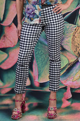 Vita Pants - Navy Check