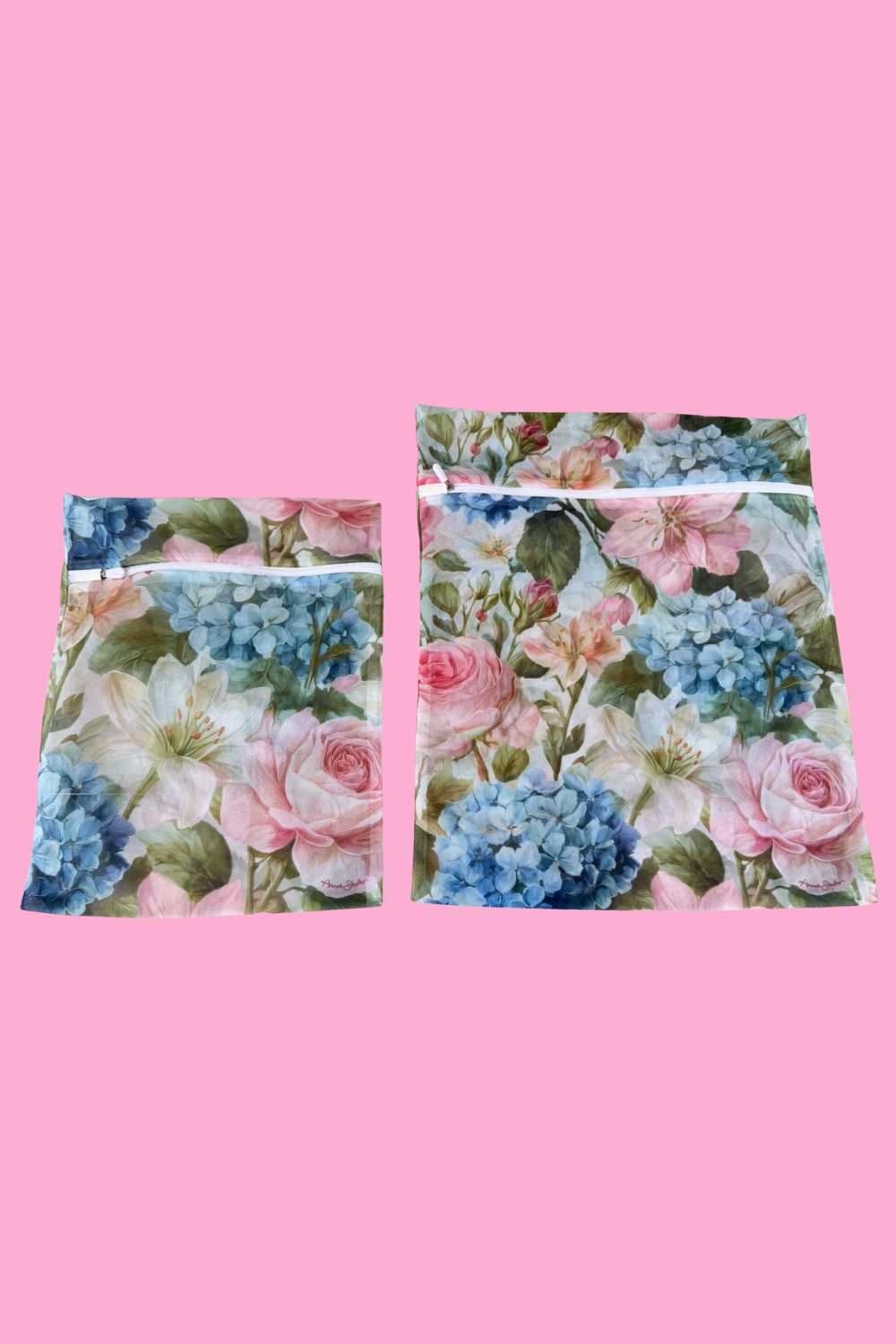 Floral Laundry Wash Bag by Annah Stretton