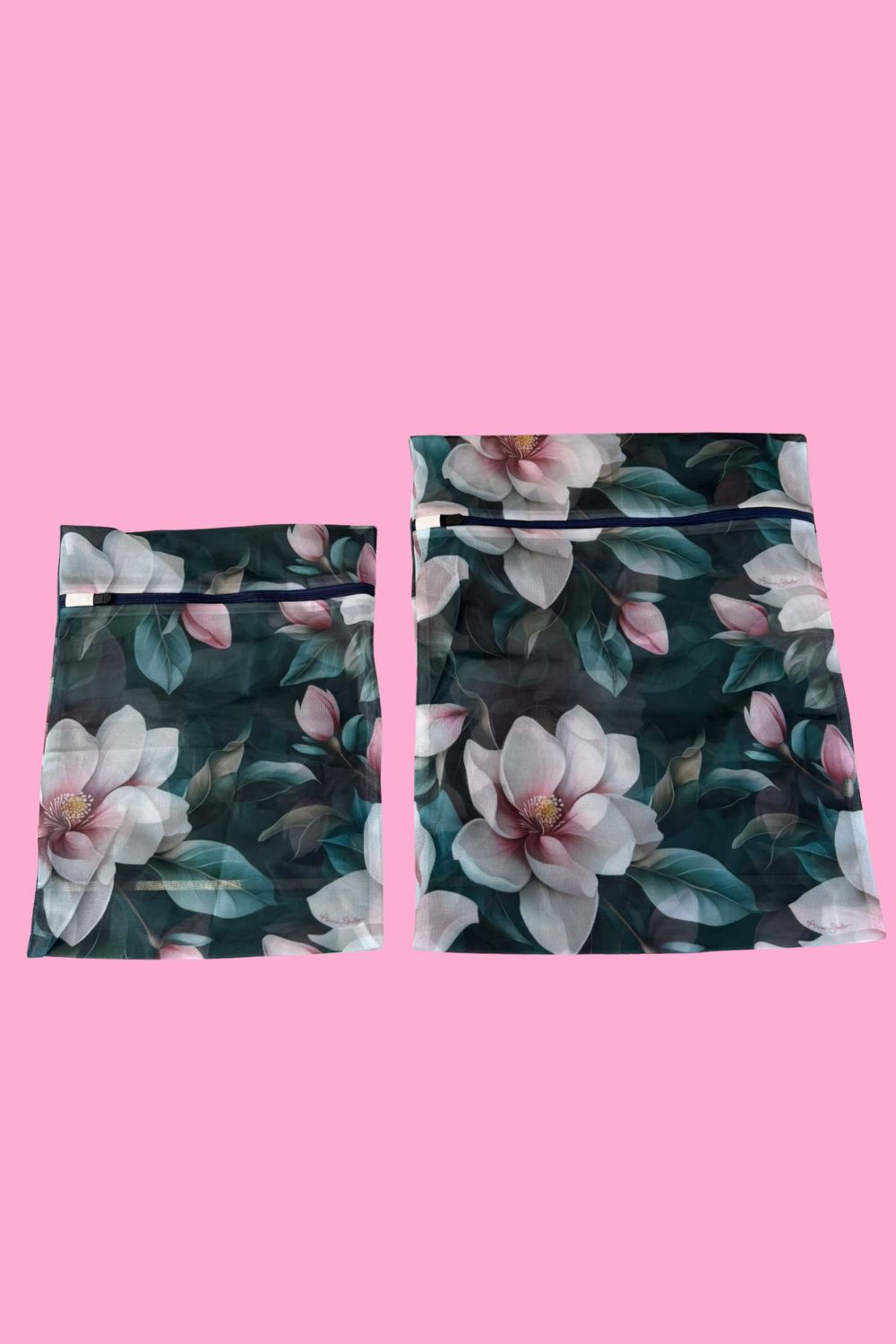 Floral Laundry Wash Bag by Annah Stretton