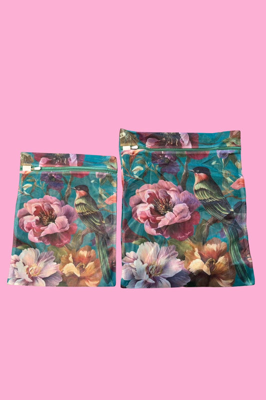 Peony Aviary Wash Bag
