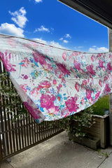 Cotton Wrap - White Petal Chorus