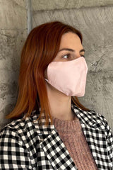 Women's Simplistic Face Mask Two Pack - The Nudes