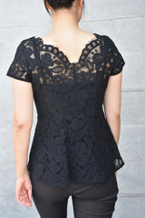 Poppy Posey Top - Black - LAST ONES