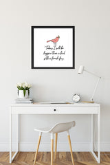 Happier Than A Bird Lightbox