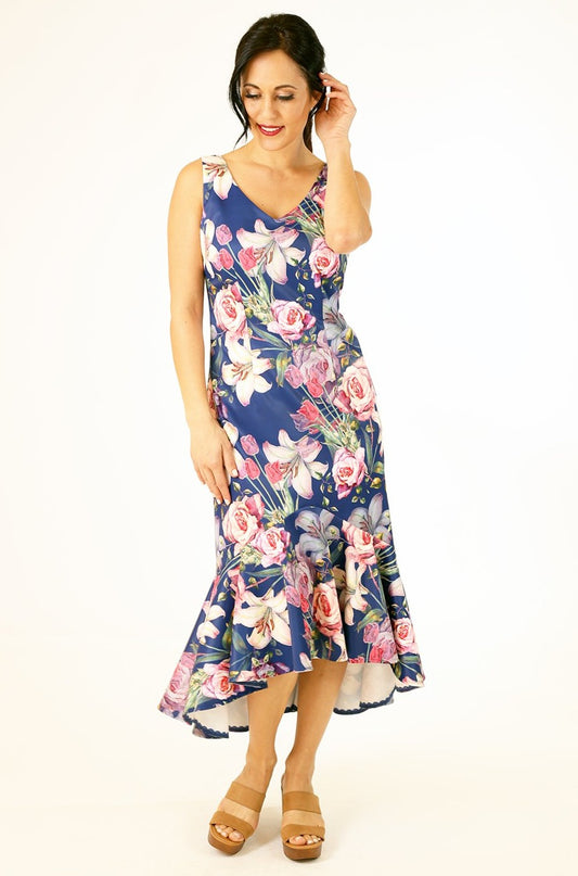 Coco Pop Cobalt Dress - LAST ONES