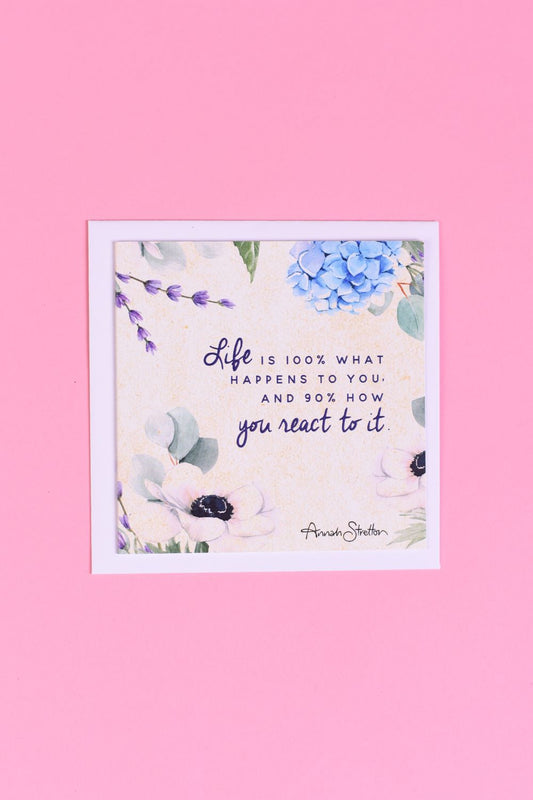 AS Blank Gift Card - Life is 100% What Happens